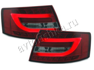 Audi A6 (05-) фонари задние светодиодные красные, комплект 2 шт.